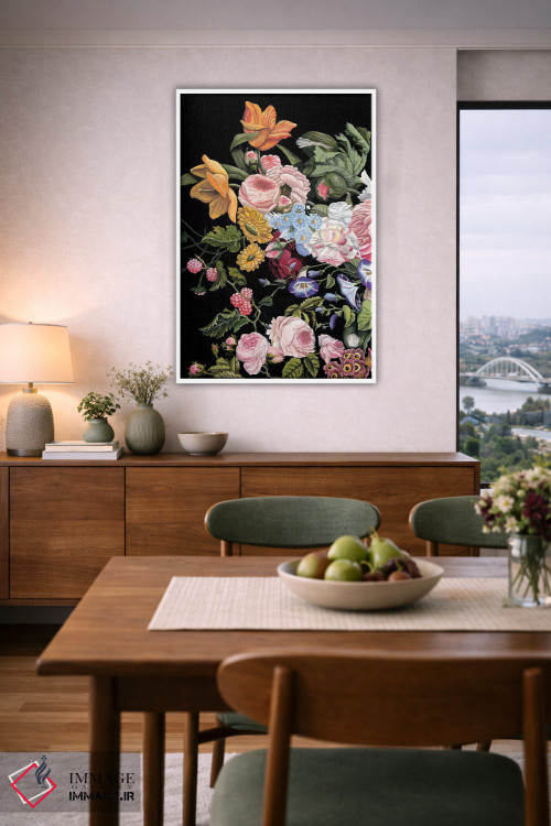 تابلو دکوراتیو دیپتیک باروک یک اثر نائومی مک کاویت - D5W