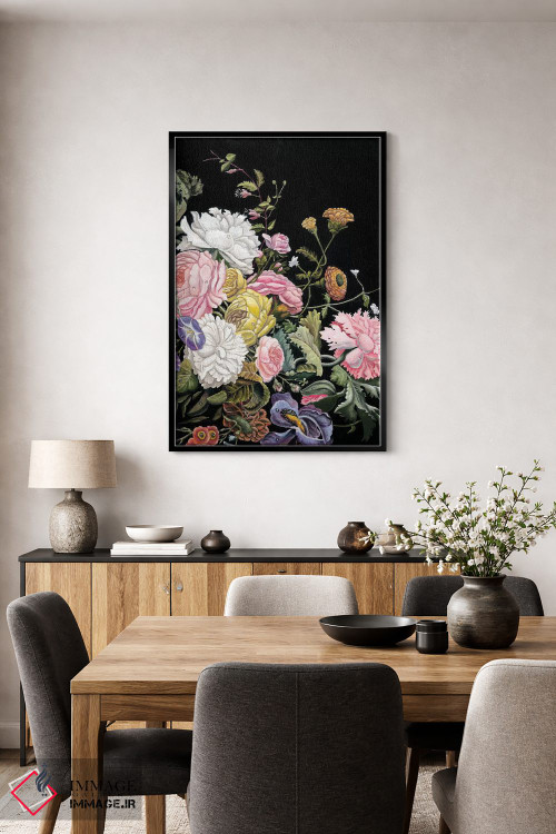 تابلو دکوراتیو دیپتیک باروک دو اثر نائومی مک کاویت - D4B