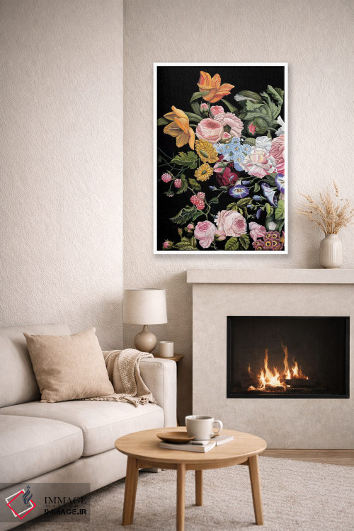 تابلو دکوراتیو دیپتیک باروک یک اثر نائومی مک کاویت - D6W