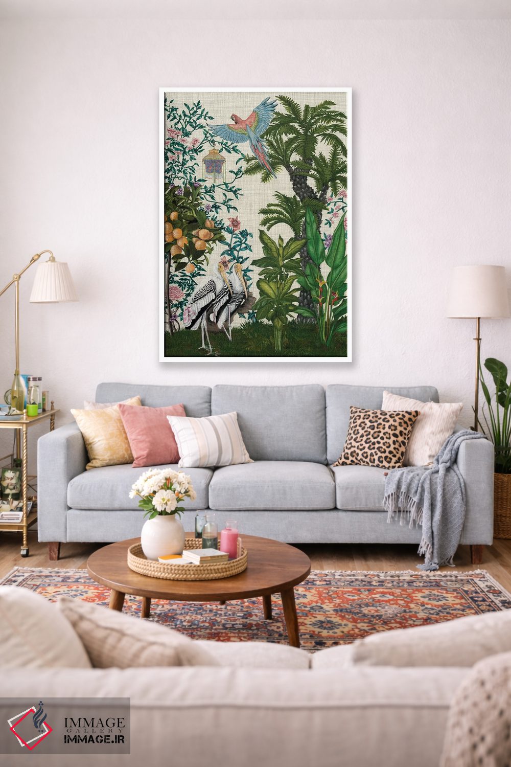 تابلو دکوراتیو چینوزری بهشت دو اثر نائومی مک کاویت - D1W