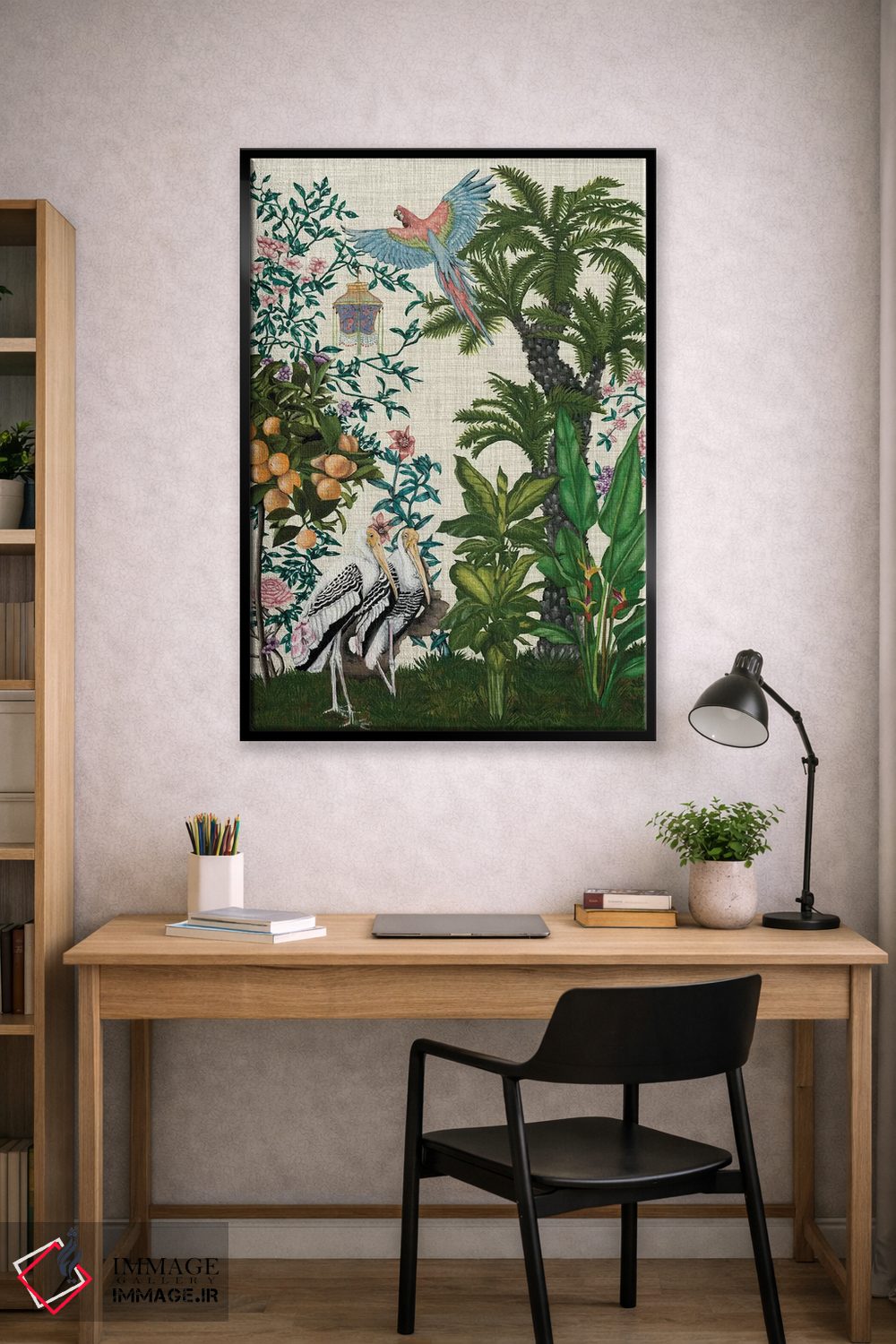 تابلو دکوراتیو چینوزری بهشت دو اثر نائومی مک کاویت - D2B