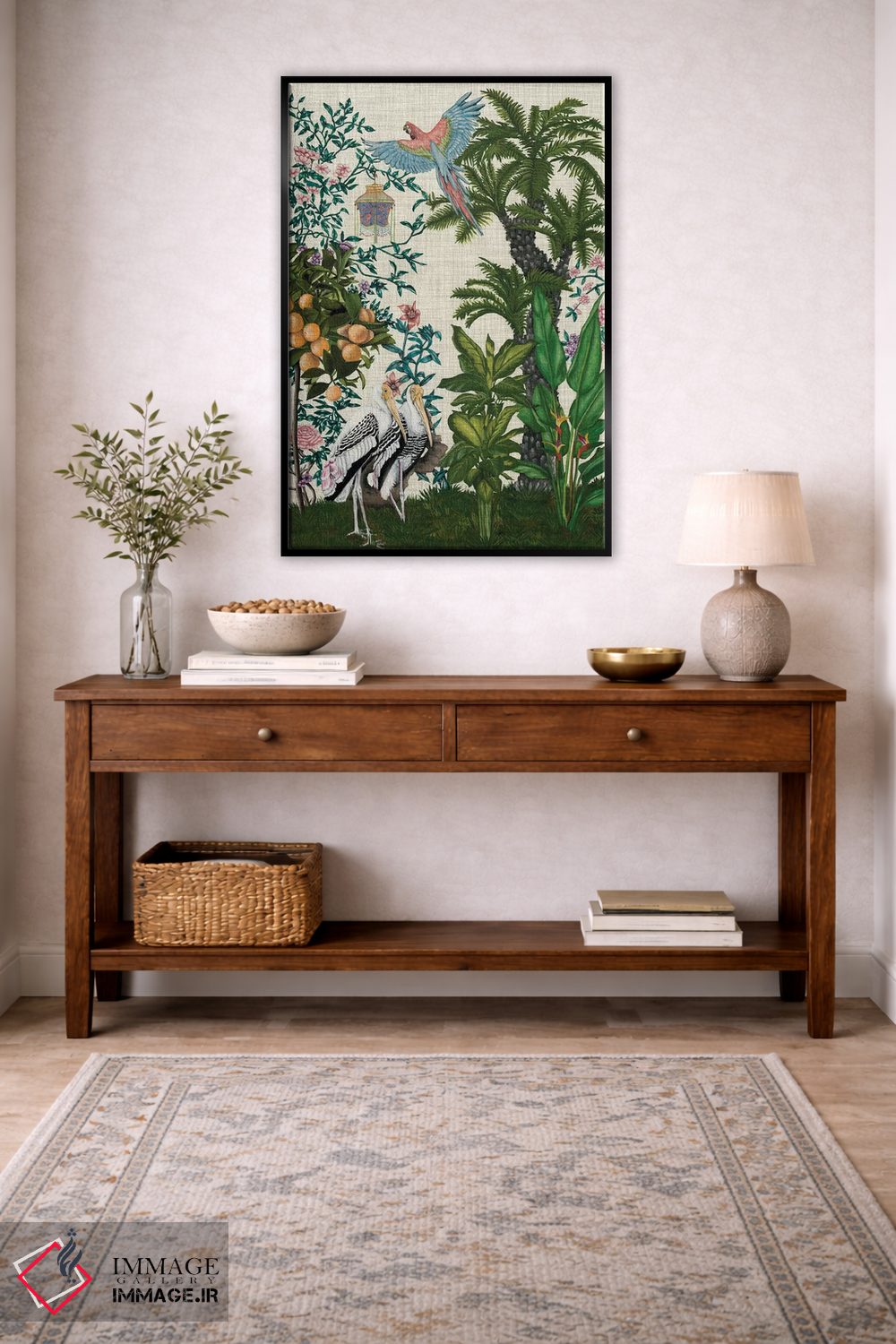 تابلو دکوراتیو چینوزری بهشت دو اثر نائومی مک کاویت - D5B