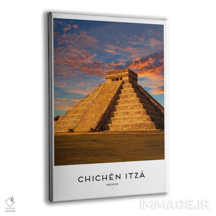 تابلو دکوراتیو چیچن ایتزا مکزیک اثر نائومی دیویس - نمای پرسپکتیو محصول