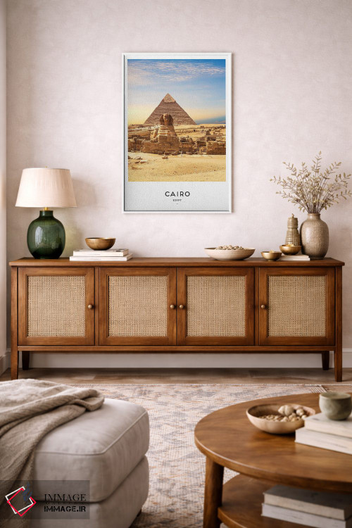 تابلو دکوراتیو قاهره مصر اثر نائومی دیویس - D2W