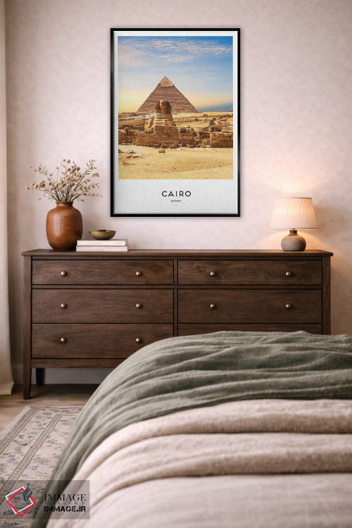 تابلو دکوراتیو قاهره مصر اثر نائومی دیویس - D5B