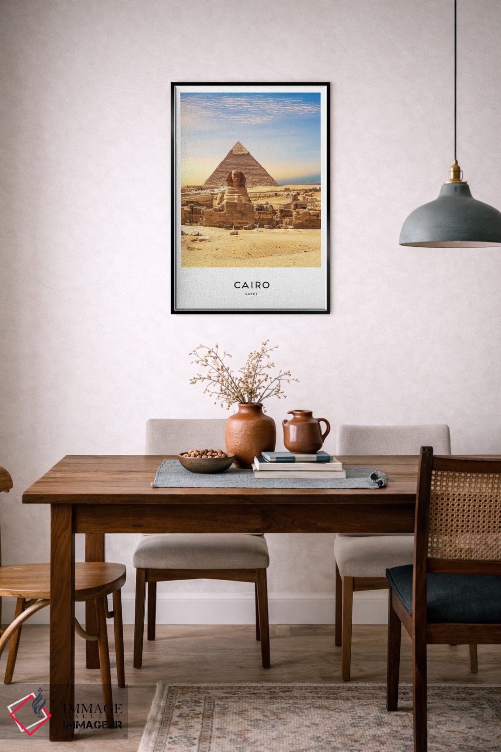 تابلو دکوراتیو قاهره مصر اثر نائومی دیویس - D6B