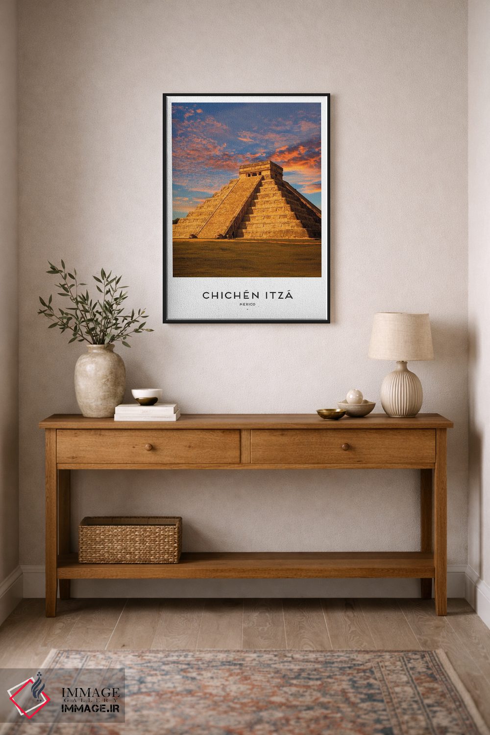 تابلو دکوراتیو چیچن ایتزا مکزیک اثر نائومی دیویس - D2B