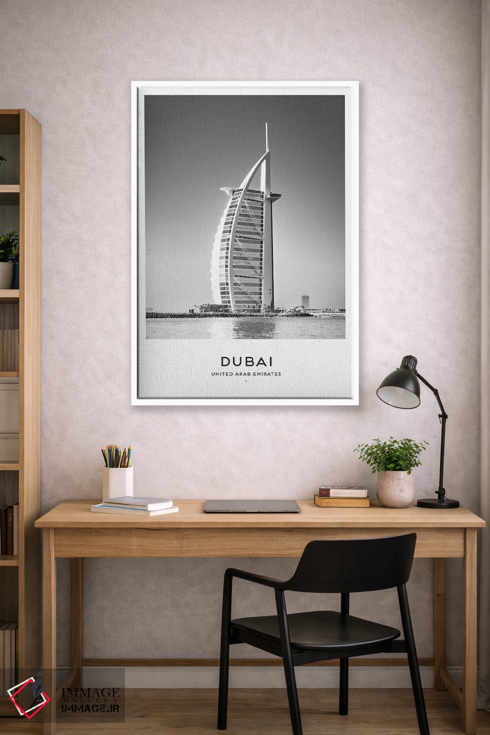 تابلو دکوراتیو دبی امارات متحده عربی اثر نائومی دیویس - D1W