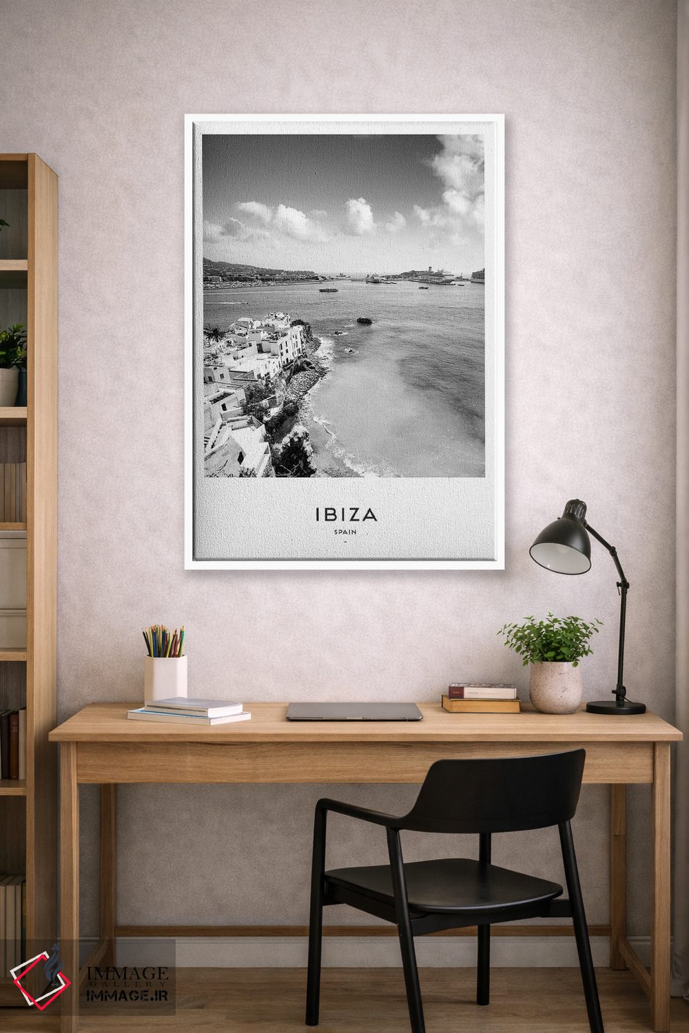 تابلو دکوراتیو ایبیزا اسپانیا اثر نائومی دیویس - D1W