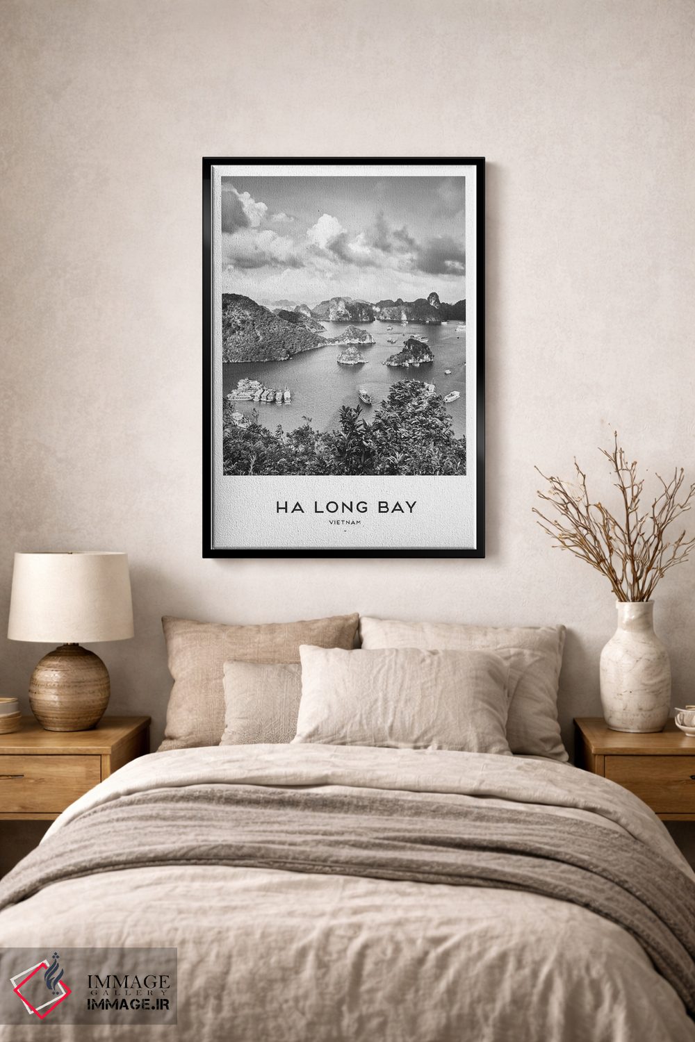 تابلو دکوراتیو خلیج ها لونگ ویتنام اثر نائومی دیویس - D2B