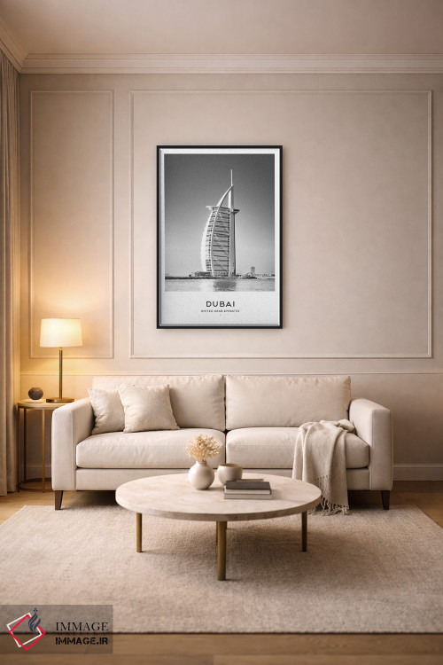 تابلو دکوراتیو دبی امارات متحده عربی اثر نائومی دیویس - D4B