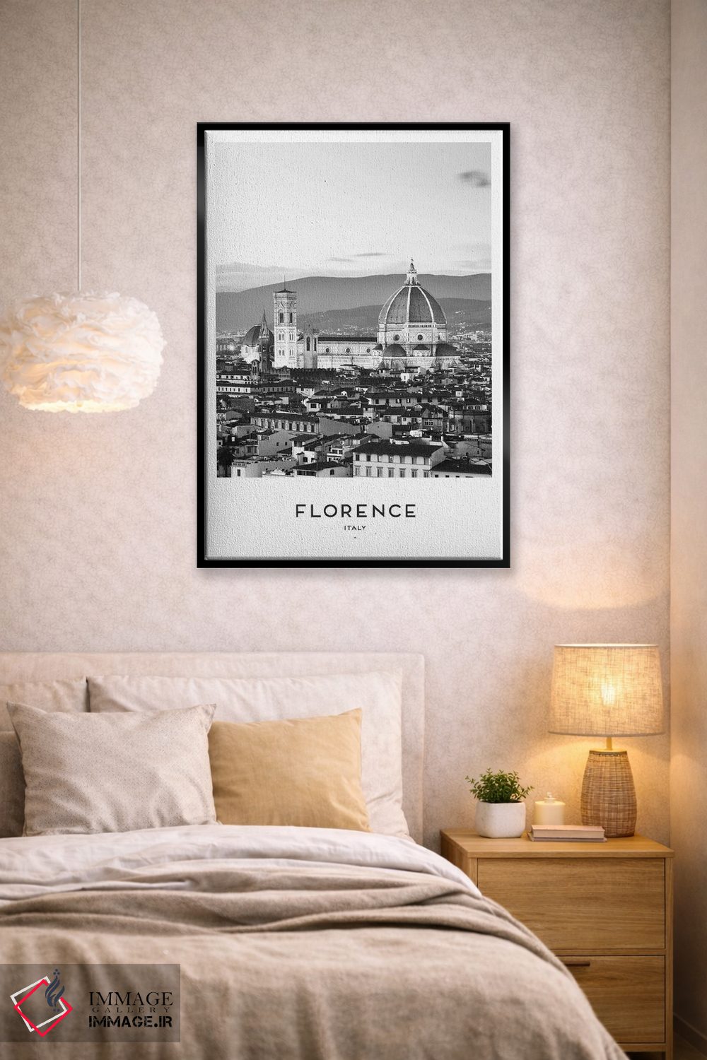 تابلو دکوراتیو فلورانس ایتالیا اثر نائومی دیویس - D3B