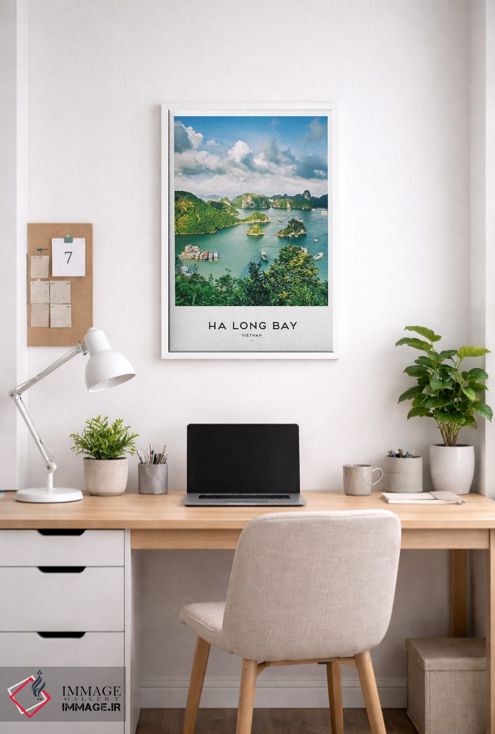 تابلو دکوراتیو خلیج ها لونگ ویتنام اثر نائومی دیویس - D3W