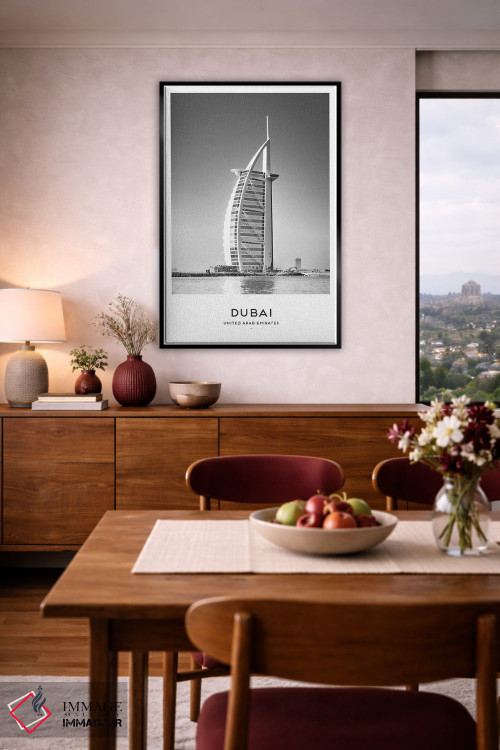 تابلو دکوراتیو دبی امارات متحده عربی اثر نائومی دیویس - D5B