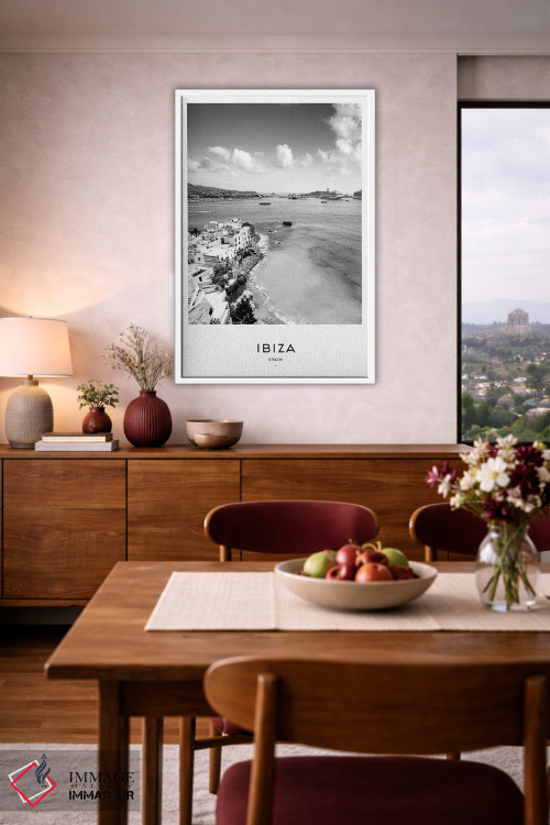 تابلو دکوراتیو ایبیزا اسپانیا اثر نائومی دیویس - D3W