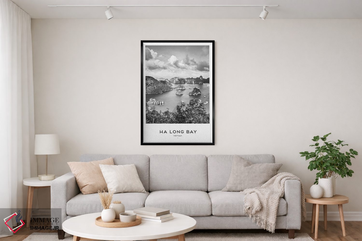 تابلو دکوراتیو خلیج ها لونگ ویتنام اثر نائومی دیویس - D4B