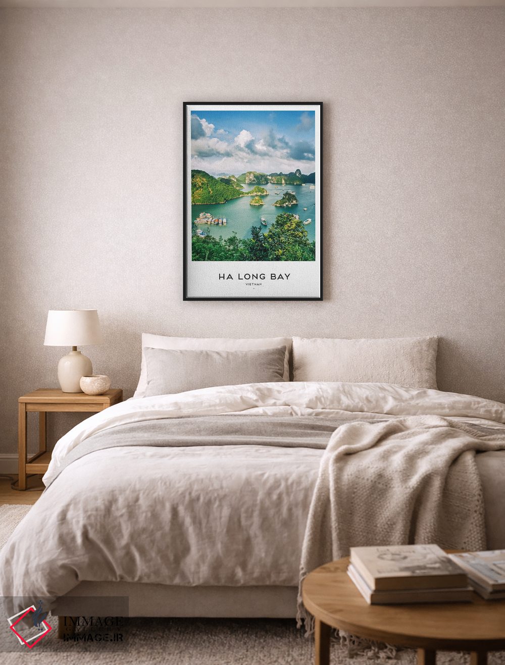 تابلو دکوراتیو خلیج ها لونگ ویتنام اثر نائومی دیویس - D6B