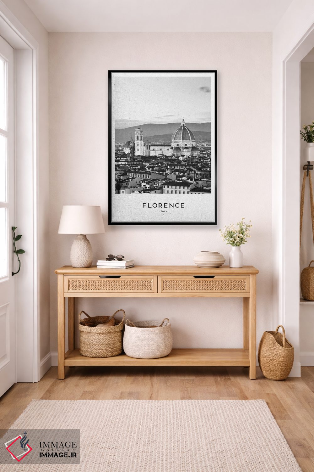 تابلو دکوراتیو فلورانس ایتالیا اثر نائومی دیویس - D6B