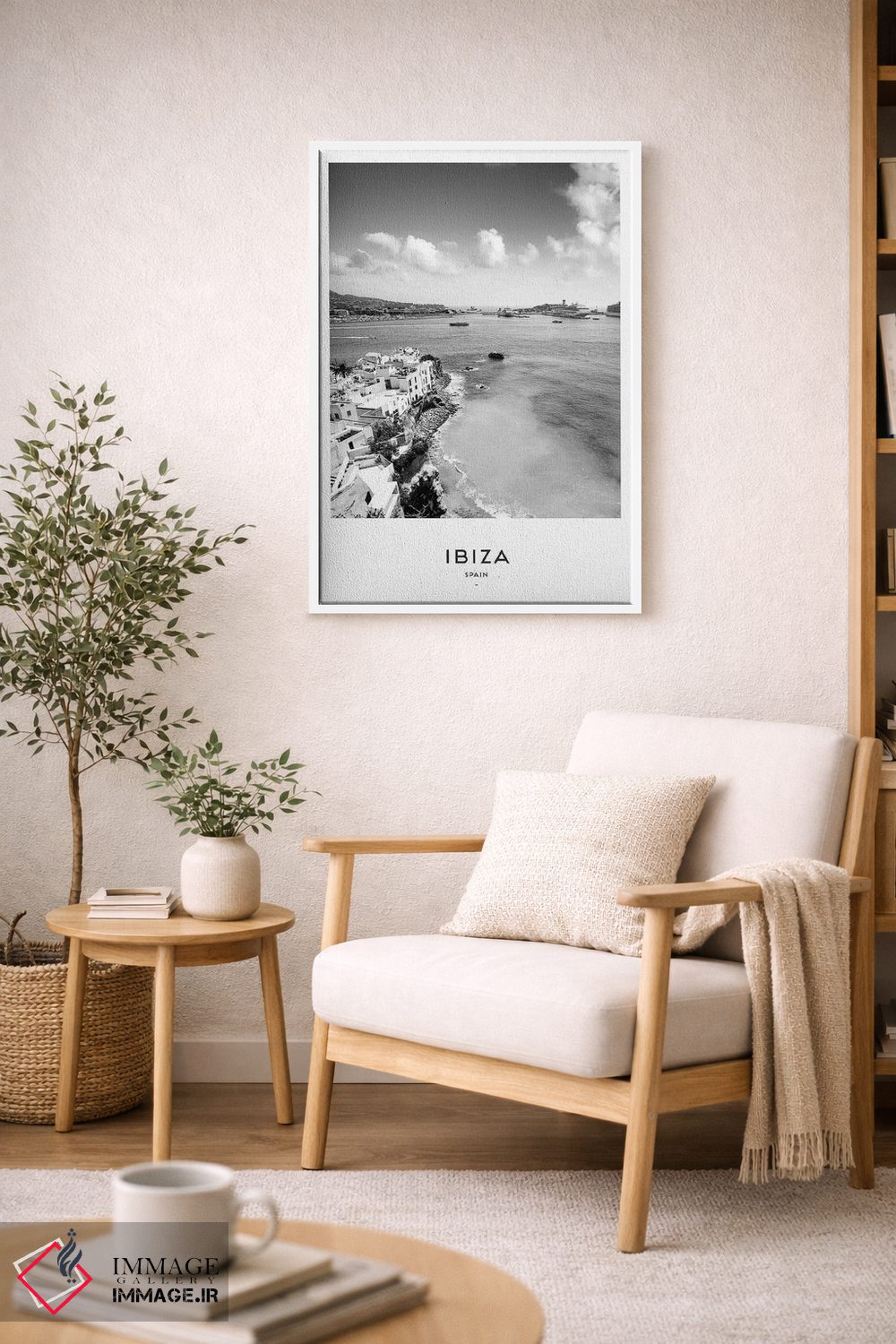 تابلو دکوراتیو ایبیزا اسپانیا اثر نائومی دیویس - D5W