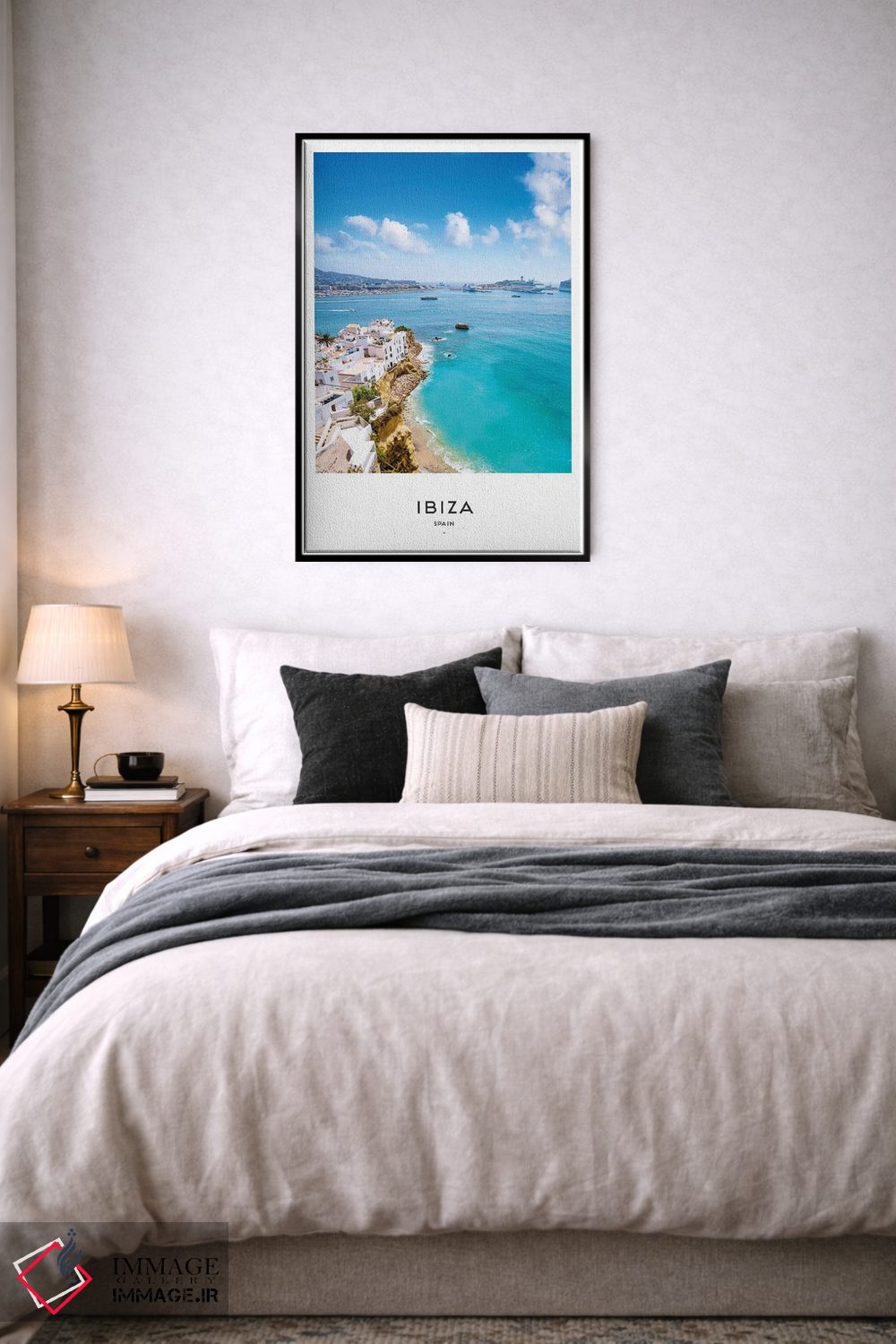 تابلو دکوراتیو ایبیزا اسپانیا اثر نائومی دیویس - D6B