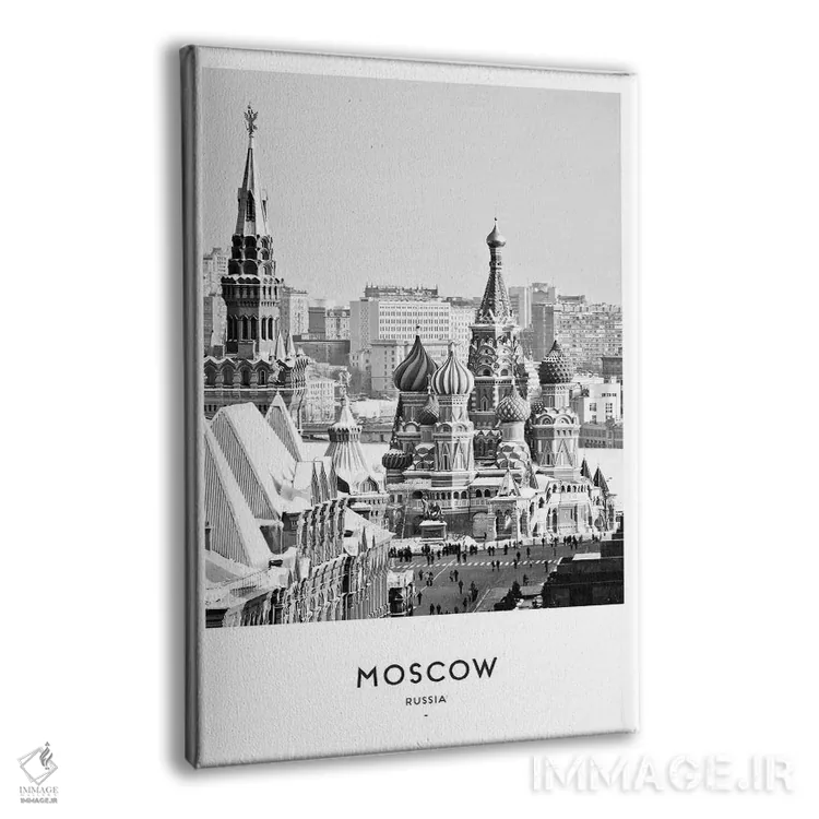 تابلو دکوراتیو مسکو روسیه اثر نائومی دیویس - نمای پرسپکتیو محصول