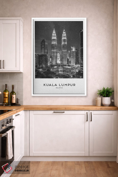تابلو دکوراتیو کوالالامپور مالزی اثر نائومی دیویس - D4W