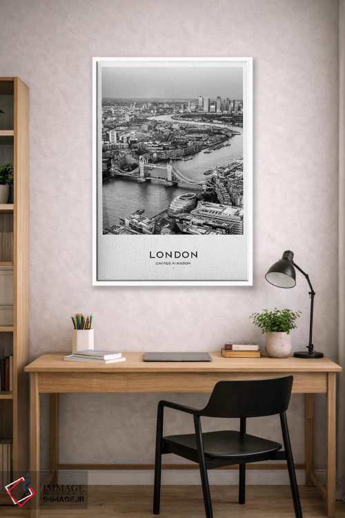 تابلو دکوراتیو لندن انگلستان اثر نائومی دیویس - D1W