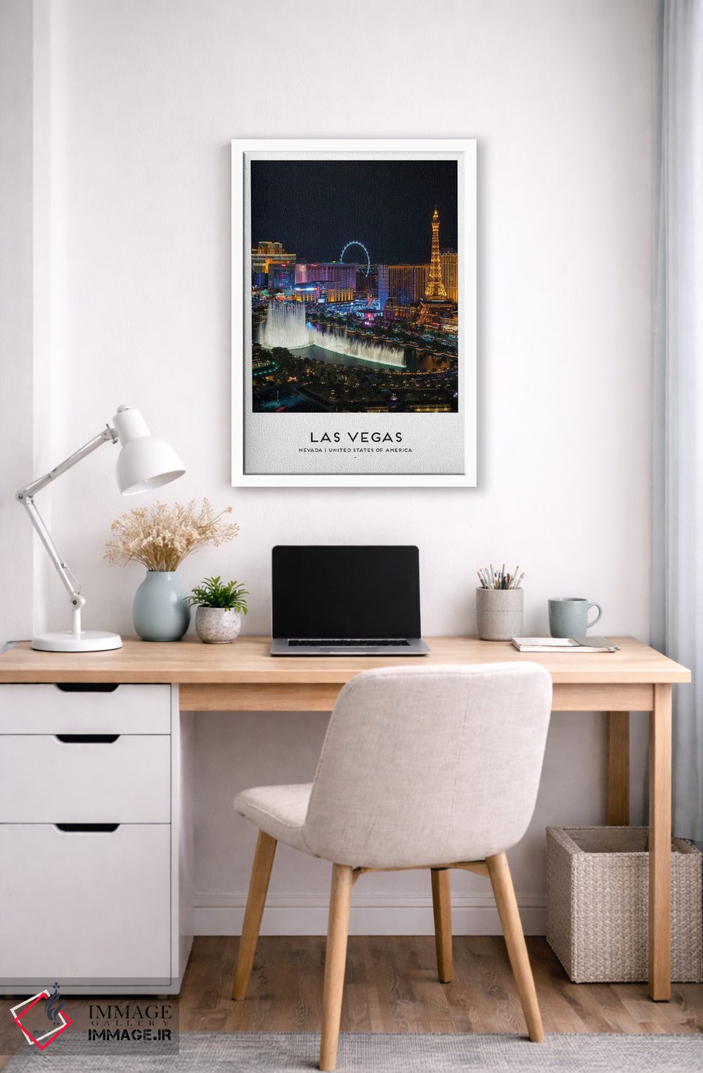 تابلو دکوراتیو لاس وگاس آمریکا اثر نائومی دیویس - D6W