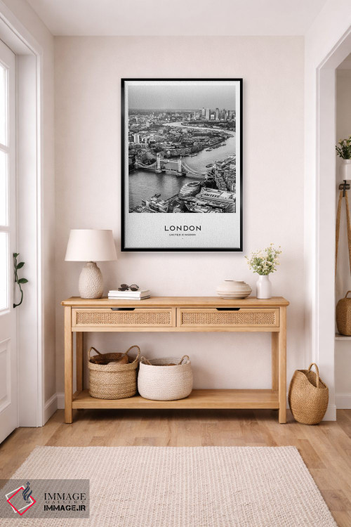 تابلو دکوراتیو لندن انگلستان اثر نائومی دیویس - D5B