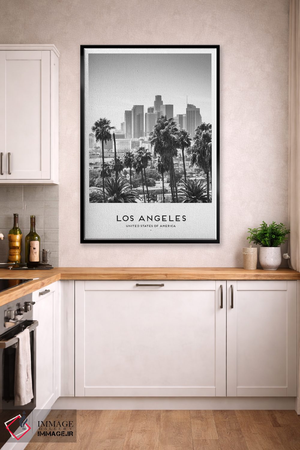 تابلو دکوراتیو لس آنجلس آمریکا اثر نائومی دیویس - D2B
