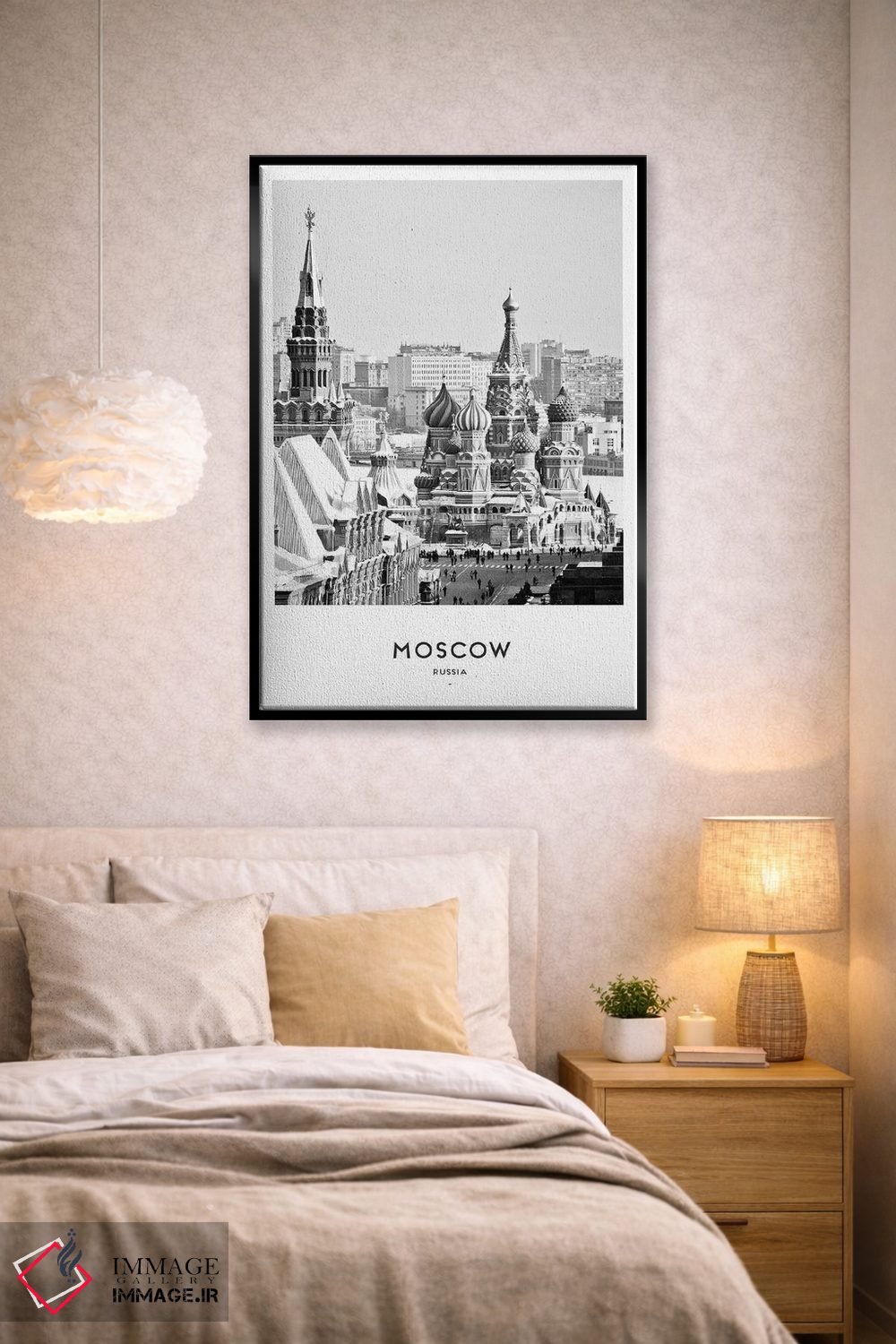 تابلو دکوراتیو مسکو روسیه اثر نائومی دیویس - D3B