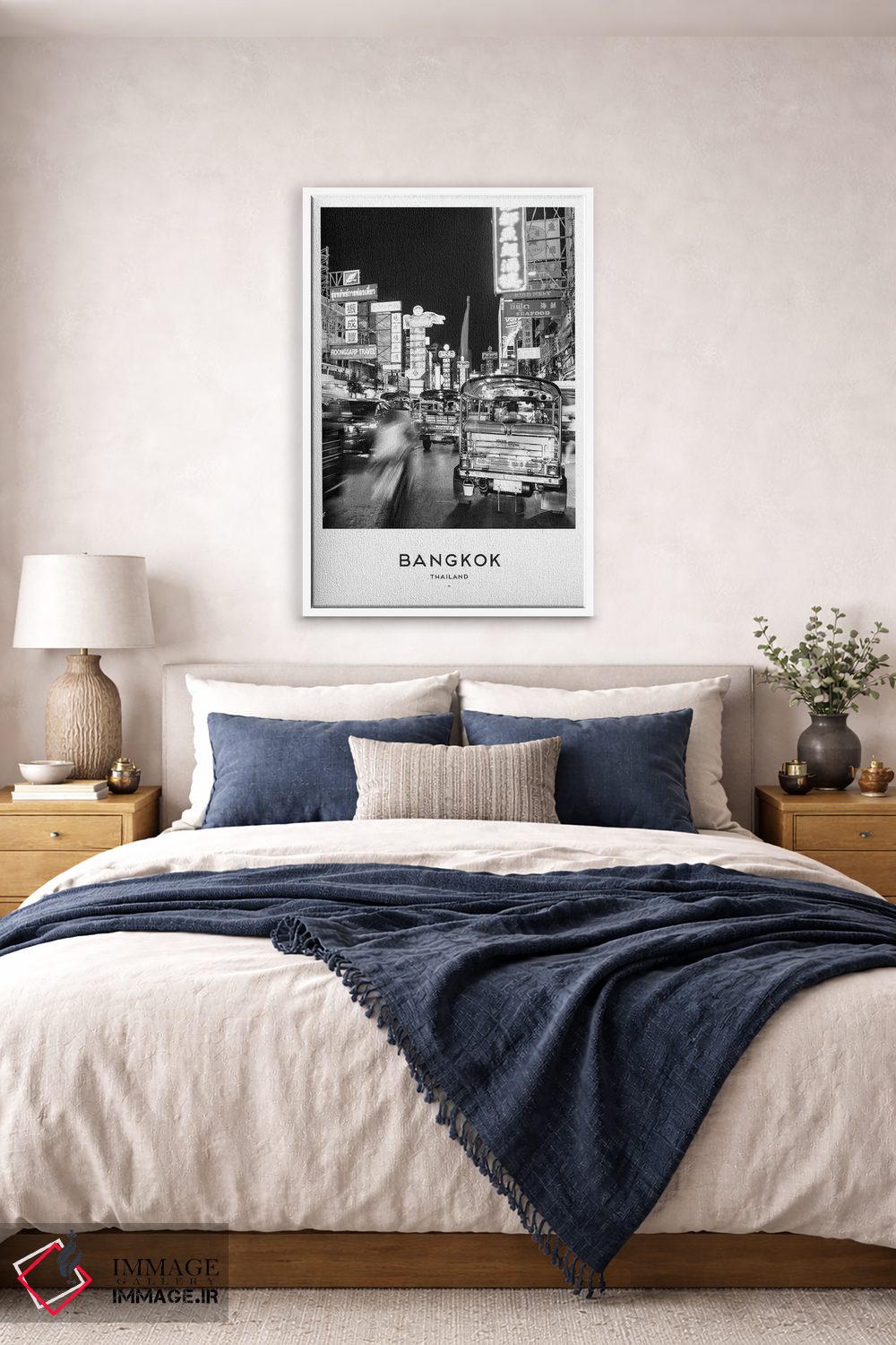 تابلو دکوراتیو بانکوک اثر نائومی دیویس - D4W