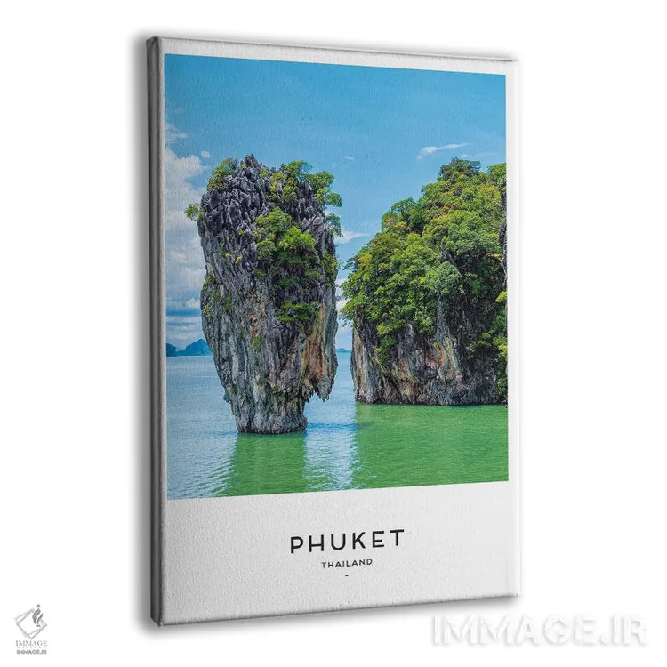تابلو دکوراتیو پوکت تایلند اثر نائومی دیویس - نمای پرسپکتیو محصول