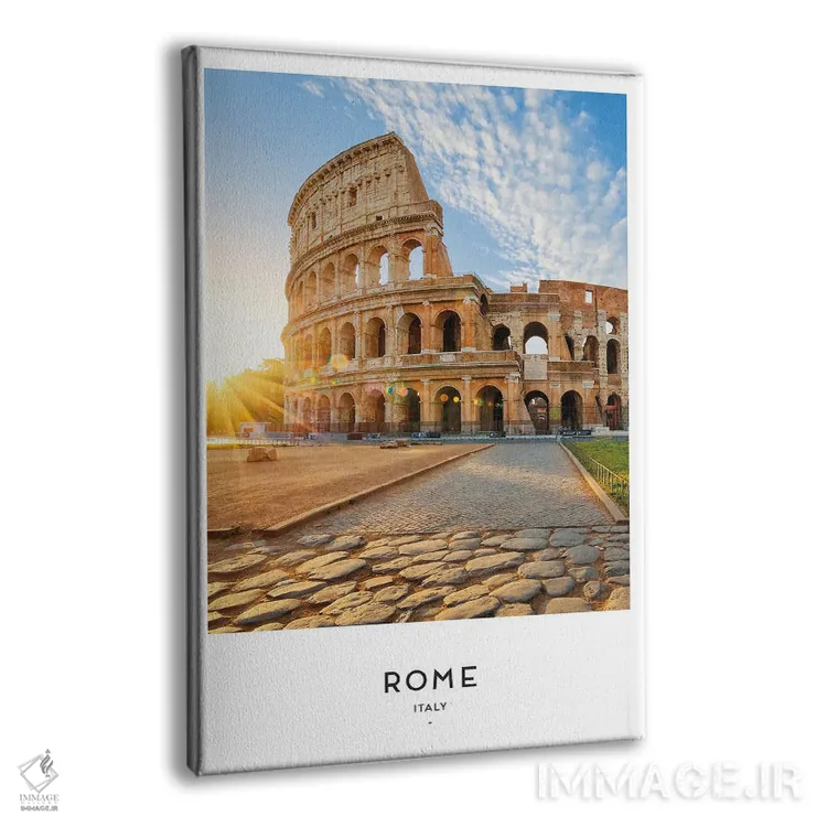تابلو دکوراتیو رم ایتالیا اثر نائومی دیویس - نمای پرسپکتیو محصول