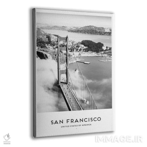 تابلو دکوراتیو سان فرانسیسکو اثر نائومی دیویس - نمای پرسپکتیو محصول