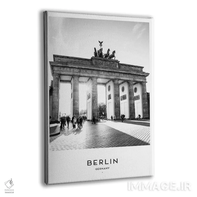 تابلو دکوراتیو برلین آلمان اثر نائومی دیویس - نمای پرسپکتیو محصول