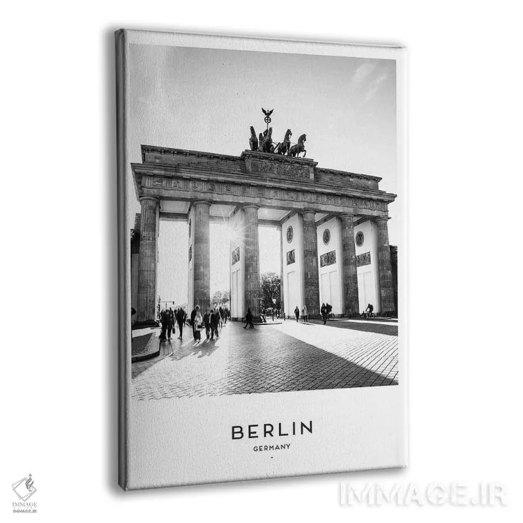 تابلو دکوراتیو برلین آلمان اثر نائومی دیویس - نمای پرسپکتیو محصول