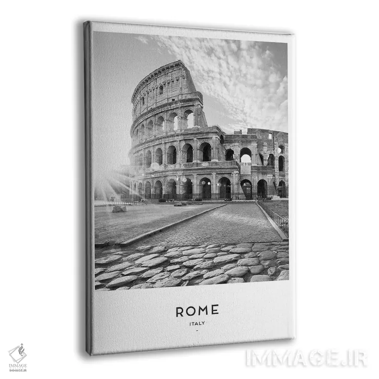 تابلو دکوراتیو رم ایتالیا اثر نائومی دیویس - نمای پرسپکتیو محصول