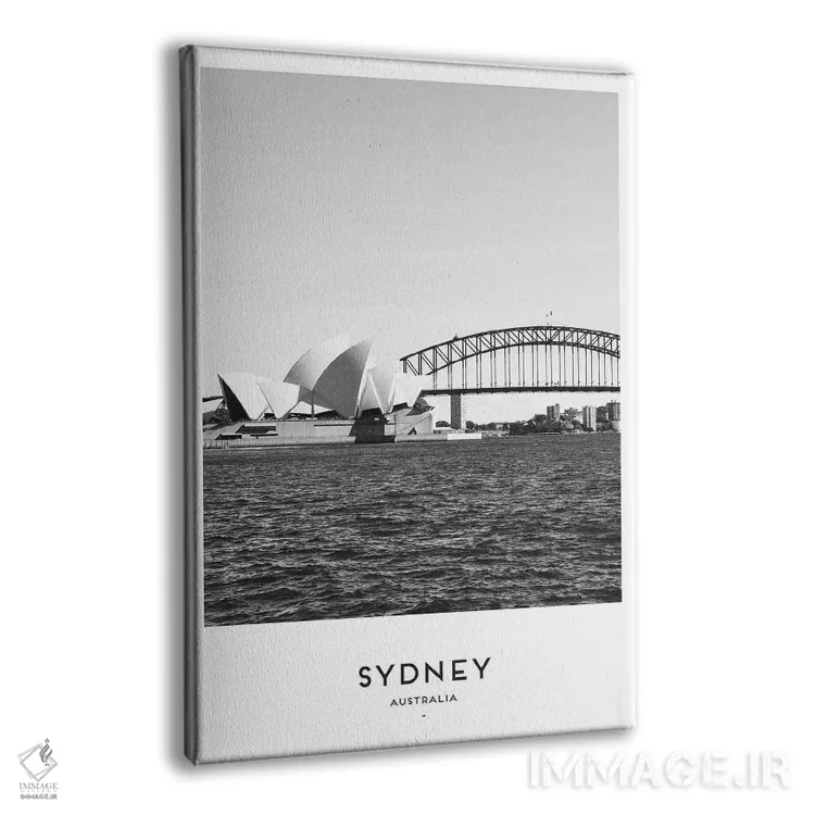 تابلو دکوراتیو سیدنی استرالیا اثر نائومی دیویس - نمای پرسپکتیو محصول