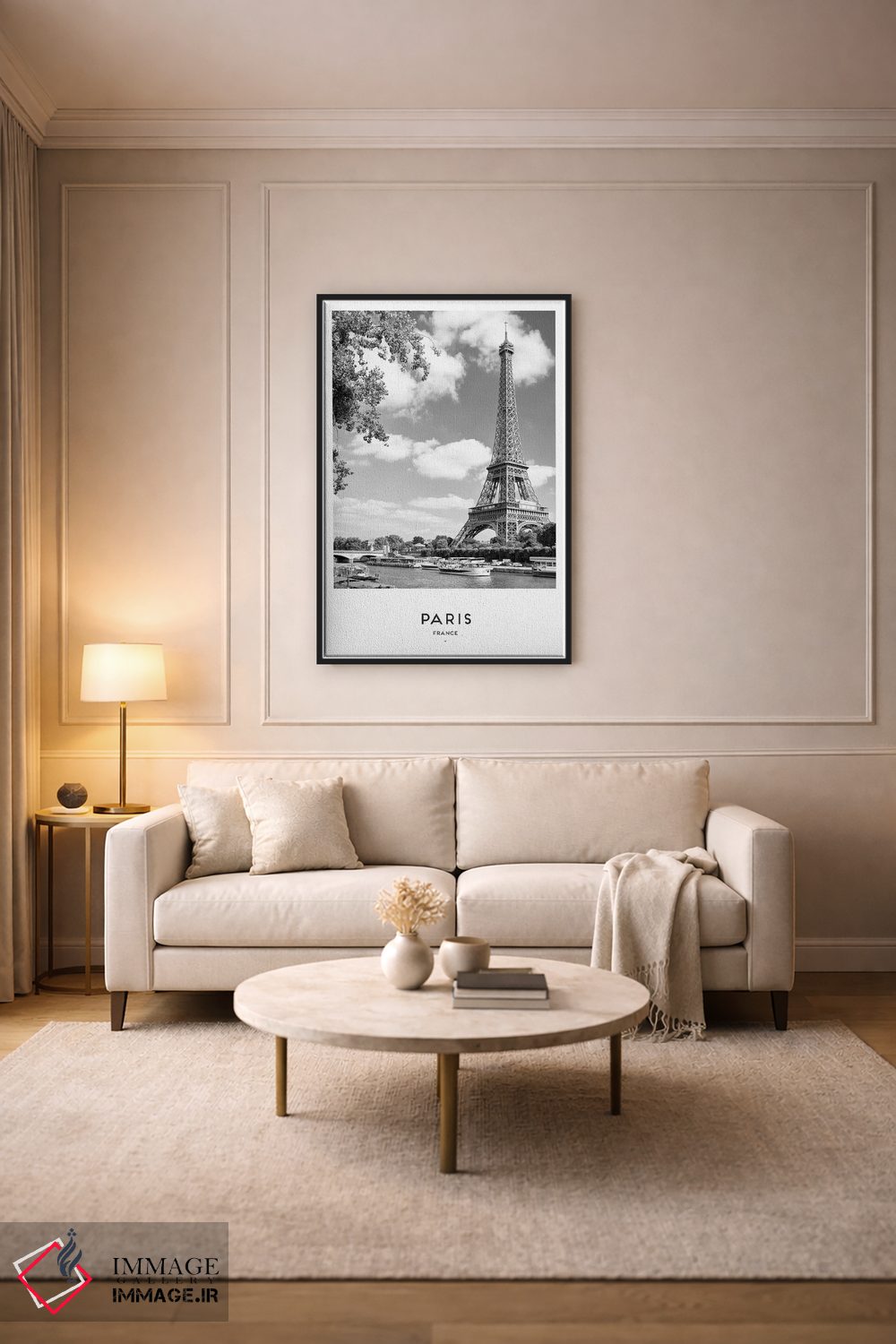 تابلو دکوراتیو پاریس فرانسه اثر نائومی دیویس - D4B