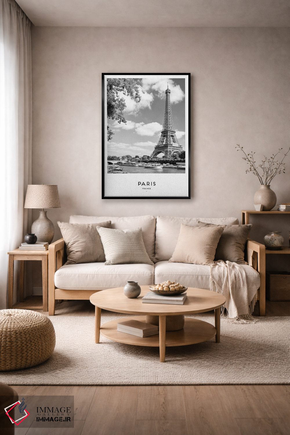 تابلو دکوراتیو پاریس فرانسه اثر نائومی دیویس - D5B