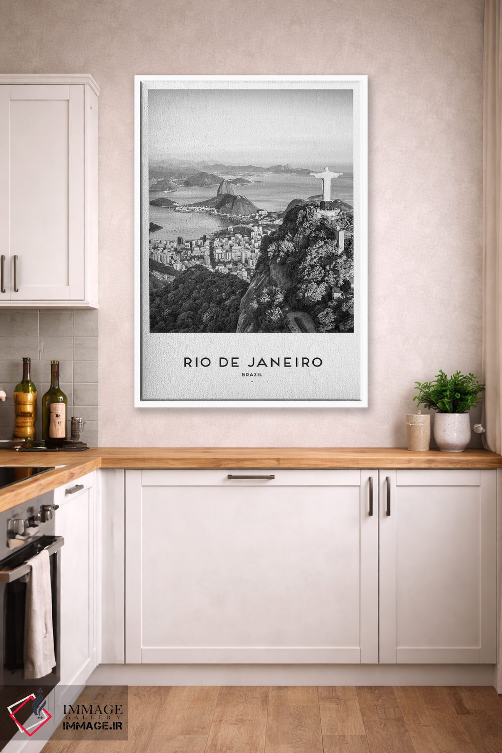 تابلو دکوراتیو ریو برزیل اثر نائومی دیویس - D3W