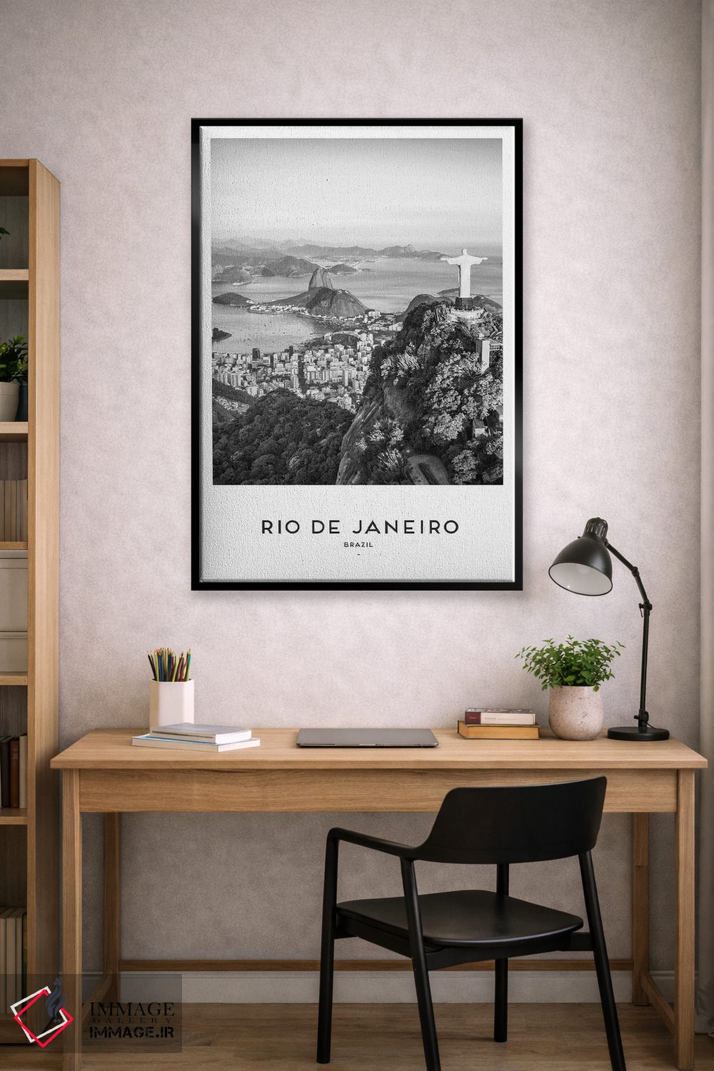 تابلو دکوراتیو ریو برزیل اثر نائومی دیویس - D2B