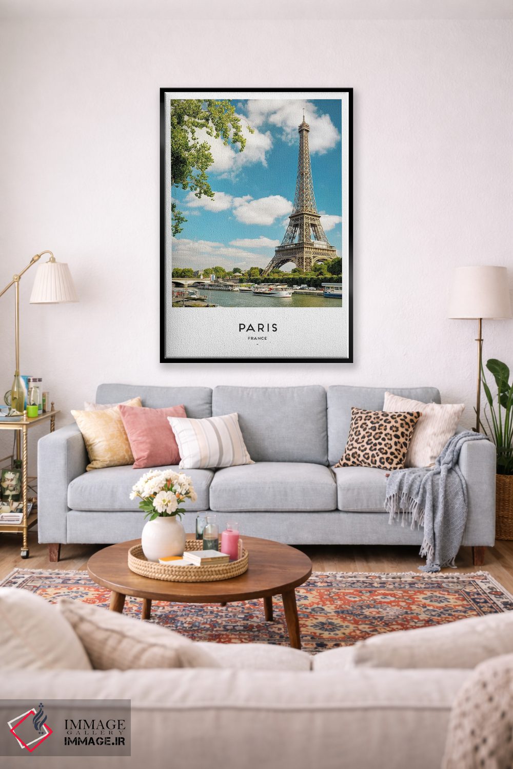 تابلو دکوراتیو پاریس فرانسه اثر نائومی دیویس - D1B