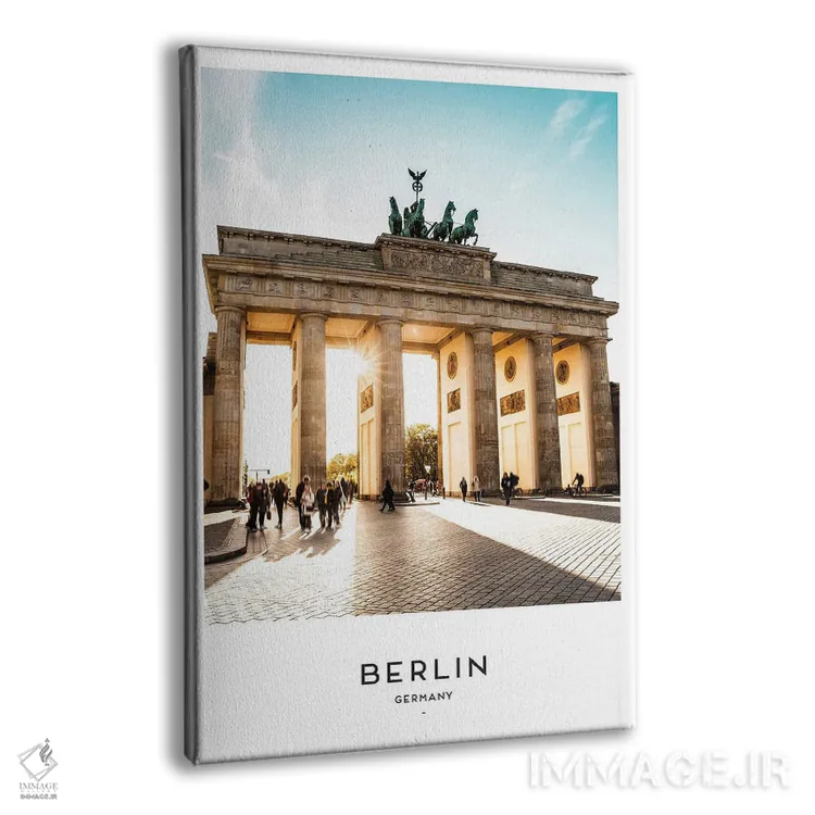 تابلو دکوراتیو برلین آلمان اثر نائومی دیویس - نمای پرسپکتیو محصول