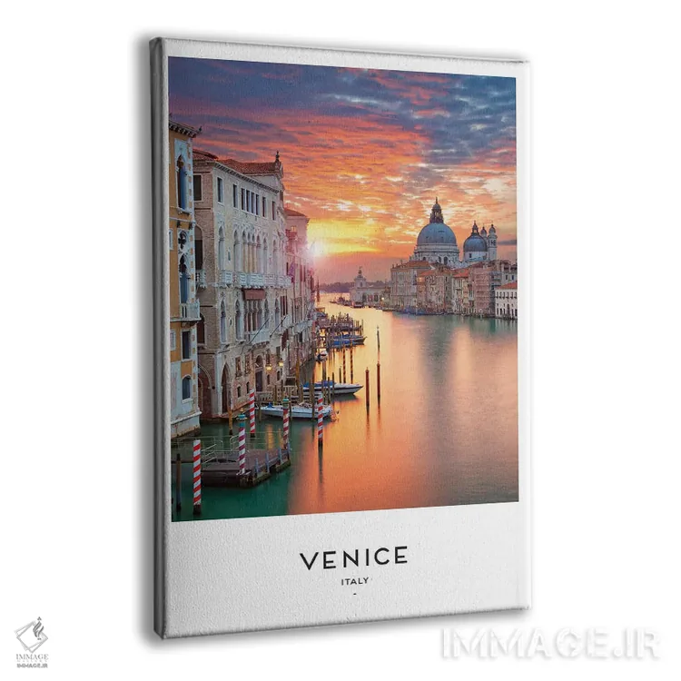 تابلو دکوراتیو ونیز ایتالیا اثر نائومی دیویس - نمای پرسپکتیو محصول