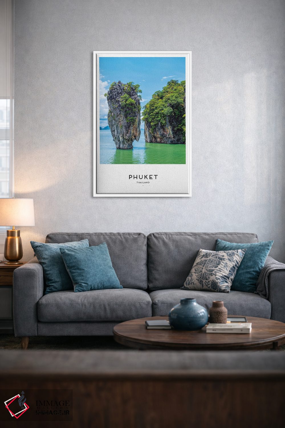 تابلو دکوراتیو پوکت تایلند اثر نائومی دیویس - D4W