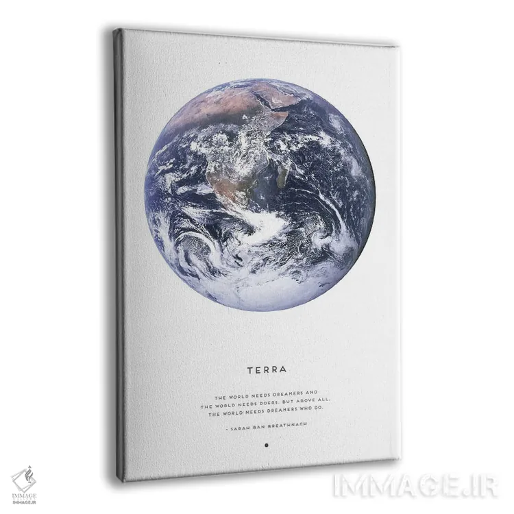 تابلو دکوراتیو ترا اثر نائومی دیویس - نمای پرسپکتیو محصول