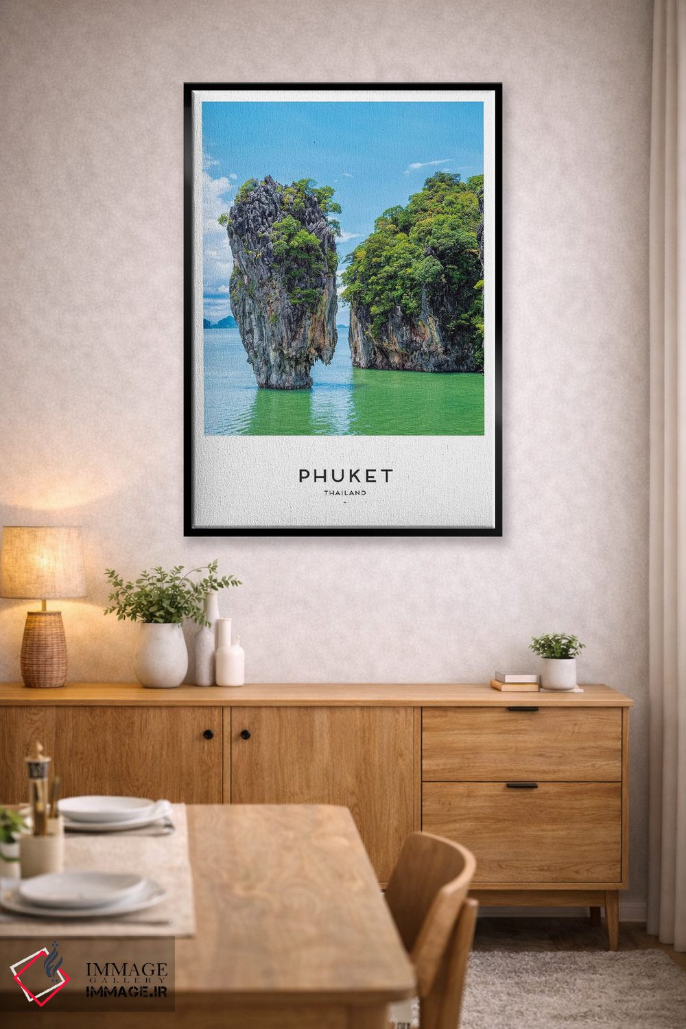 تابلو دکوراتیو پوکت تایلند اثر نائومی دیویس - D6B