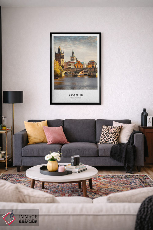 تابلو دکوراتیو پراگ جمهوری چک اثر نائومی دیویس - D4B